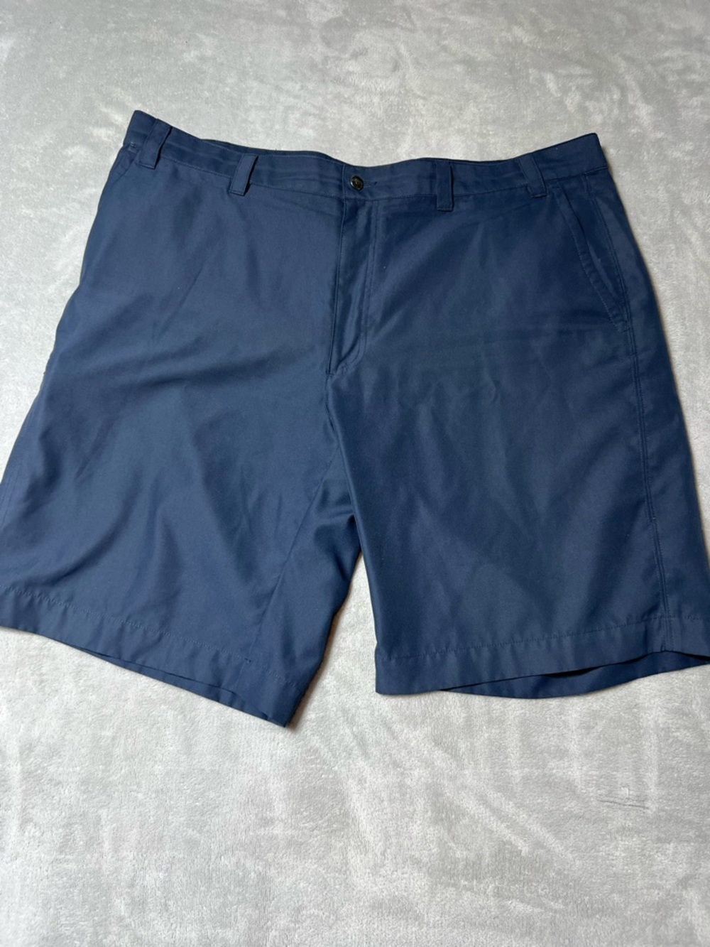 Callaway Mens Navy Blue Stretch Golf Flat Front Performance Shorts Size 40